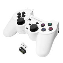 Esperanza EGG108W Gaming Controller Black, White RF Gamepad Analogue / Digital PC, Playstation 3 Esperanza EGG108W Gaming Controller Black, White RF Gamepad Analogue / Digital PC, Playstation 3