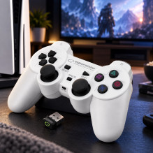 Esperanza EGG108W Gaming Controller Black, White RF Gamepad Analogue / Digital PC, Playstation 3 Esperanza EGG108W Gaming Controller Black, White RF Gamepad Analogue / Digital PC, Playstation 3