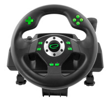 Esperanza EGW101 Gaming Controller Steering wheel Playstation,Playstation 3 Digital USB Black,Green Esperanza EGW101 Gaming Controller Steering wheel Playstation,Playstation 3 Digital USB Black,Green