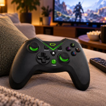Esperanza EGG112K Game Controller Gamepad PS3, XBOX ONE, PC USB 2.0 Black Esperanza EGG112K Game Controller Gamepad PS3, XBOX ONE, PC USB 2.0 Black