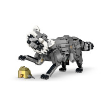 LEGO KŪRĖJAS 3 IN 1 31393 Miško gyvūnai: Pilkasis vilkas