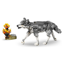 LEGO KŪRĖJAS 3 IN 1 31393 Miško gyvūnai: Pilkasis vilkas