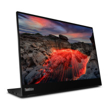 „Lenovo ThinkVision M14t Gen 2“ kompiuterio monitorius 35,6 cm (14") 2240 x 1400 pikselių 2.2K LED lietimui jautrus