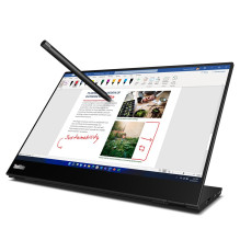 „Lenovo ThinkVision M14t Gen 2“ kompiuterio monitorius 35,6 cm (14") 2240 x 1400 pikselių 2.2K LED lietimui jautrus