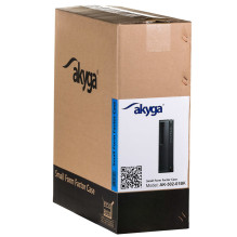 Akyga AK-502-02BK kompiuterio korpusas Midi Tower, juodas Akyga AK-502-02BK kompiuterio korpusas Midi Tower, juodas