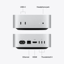 Apple Mac mini Apple M6 12C CPU / 12C GPU / 16GB / 256GB SSD / Silver MHQK4ZE / A Apple Mac mini Apple M6 12C CPU / 12C GPU / 16GB / 256GB SSD / Silver MHQK4ZE / A