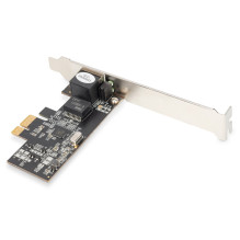 „Digitus“ gigabito eterneto PCI Express tinklo plokštė 2,5 G (4 greičių) „Digitus“ gigabito eterneto PCI Express tinklo plokštė 2,5 G (4 greičių)