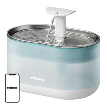Animal Water Fountain - Petlibro Capsule Smart Water Fountain 2.1L, 4-Stage Filtration, Quiet Operation, White Animal Water Fountain - Petlibro Capsule Smart Water Fountain 2.1L, 4-Stage Filtration, Quiet Operation, White