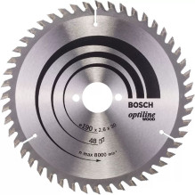 Bosch Bosch Circular Saw Blade Optiline Wood 190 x 30 48D