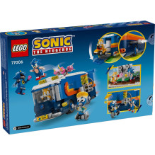 LEGO SONIC THE HEDGEHOG 77006 Komandos Sonic komandos sunkvežimis LEGO SONIC THE HEDGEHOG 77006 Komandos Sonic komandos sunkvežimis