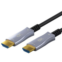 iLike HDMI-HDMI kabelis 20 m (HDMI 2.1) optiskais hibrids 8K @ 60 Hz / 4K @ 120 Hz Goobay iLike HDMI-HDMI kabelis 20 m (HDMI 2.1) optiskais hibrids 8K @ 60 Hz / 4K @ 120 Hz Goobay