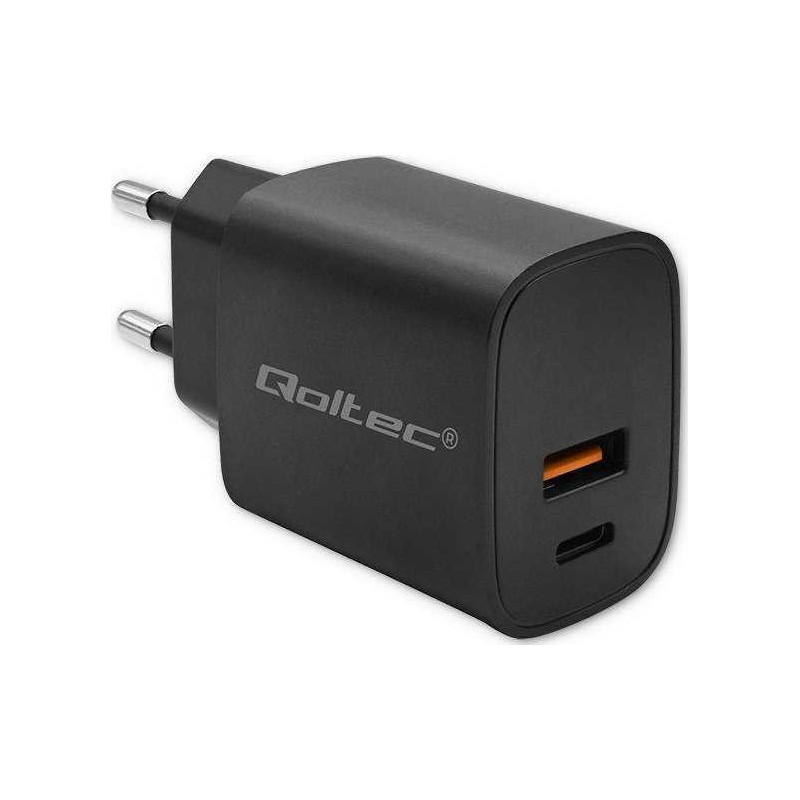 Qoltec Power Pro 30W 5-20V 3A GaN Black