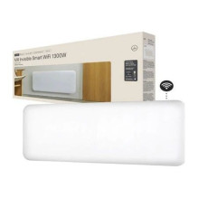Mill Mill Invisible Smart WiFi Heater Panel Heater 1300 W for rooms up to 15-19 m White IPX4 Mill Mill Invisible Smart WiFi Heater Panel Heater 1300 W for rooms up to 15-19 m White IPX4