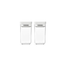 brabantia BRABANTIA uzglabāšanas kārbu komplekts Tasty+ 2 gab. 0.15 L Light Grey 230585