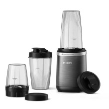 Philips Naujiena! PHILIPS 5000 serijos trintuvas 1000W juodas (3 puodelių rinkinys) HR2767 / 00 Philips Naujiena! PHILIPS 5000 serijos trintuvas 1000W juodas (3 puodelių rinkinys) HR2767 / 00