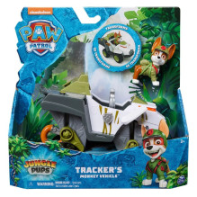 spin master Spin Master PAW PATROL DŽIUNGLIŲ TRANSPORTO PRIEMONĖS TRACKER 6067762 WB2 (0778988490631)