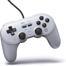 8bitdo 8BitDo Pro2 Laidinis žaidimų pultelis, pilkas red. 8bitdo 8BitDo Pro2 Laidinis žaidimų pultelis, pilkas red.