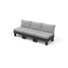 Keter Keter Darza divans trisvietigs Elements 3 Seater peleks / gaisi peleks 8711245158020