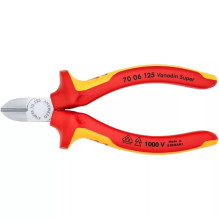 Knipex KNIPEX wire cutter chrome 125 mm Knipex KNIPEX wire cutter chrome 125 mm