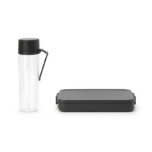 brabantia BRABANTIA Make &amp; Take pusdienu pārtraukuma komplekts dark grey 206689