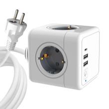 microconnect PowerCube 4 Schuko outlets microconnect PowerCube 4 Schuko outlets