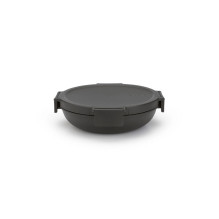 brabantia BRABANTIA Make & Take pusdienu bļoda 1L dark grey 206009 brabantia BRABANTIA Make & Take pusdienu bļoda 1L dark grey 206009