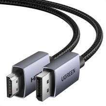 Ugreen DisplayPort (DP) kištukas – vienakryptis HDMI kištukas 4K@30Hz 1m juoda DP125 UGREEN Ugreen DisplayPort (DP) kištukas – vienakryptis HDMI kištukas 4K@30Hz 1m juoda DP125 UGREEN
