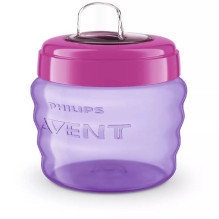 Philips Philips Avent Easy Gurkšnokite treniruočių puodelį 9M + 260ml silikoninis snapelis rožinis SCF553 / 03 Philips Philips Avent Easy Gurkšnokite treniruočių puodelį 9M + 260ml silikoninis snapelis rožinis SCF553 / 03