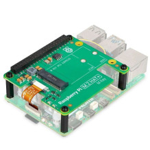 raspberry Raspberry Pi M.2 HAT+ skirta NVMe diskams ir M.2 priedai, skirti Raspberry Pi 5 raspberry Raspberry Pi M.2 HAT+ skirta NVMe diskams ir M.2 priedai, skirti Raspberry Pi 5