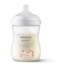Philips Philips Avent maitinimo buteliukas Natural Response Giraffe 260 ml lėto srauto žindukas 1m + SCY903 / 66