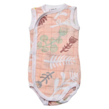 lodger Lodger Romper Botanimal kokvilnas bodijs bez piedurknēm pliušinis 68 cm RF 073_68 lodger Lodger Romper Botanimal kokvilnas bodijs bez piedurknēm pliušinis 68 cm RF 073_68