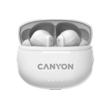 Canyon Canyon Bluetooth ausinės TWS-8 ENC ausinės / BT 5.3 balta mažmeninė prekyba