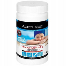 NoName Acrylmed TRIOCHLOR Slow-release chlorine tablets 1 kg