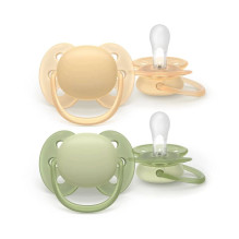 Philips Philips Avent Itin minkštas čiulptukas 6-18M (2 vnt.) berniukams SCF091 / 45 Philips Philips Avent Itin minkštas čiulptukas 6-18M (2 vnt.) berniukams SCF091 / 45