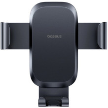 Baseus Automasinas turetajs 4 7-7 2" viedtalruniem Metal Age Go (gaisa ventilacijas atveres versija) melns (6932172 Baseus Automasinas turetajs 4 7-7 2" viedtalruniem Metal Age Go (gaisa ventilacijas atveres versija) melns (6932172