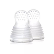polaroid Specialus pasiūlymas! „Kidsme Food Feeder Plus“ patentuotas silikoninis antgalis XL dydis (2 vnt.) nuo 6 mėnesi