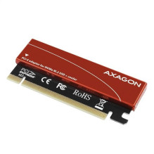 Axagon AXAGON PCEM2-S PCI-E 3.0 16x - M.2 SSD NVMe iki 80mm SSD žemo profilio aušintuvas Axagon AXAGON PCEM2-S PCI-E 3.0 16x - M.2 SSD NVMe iki 80mm SSD žemo profilio aušintuvas