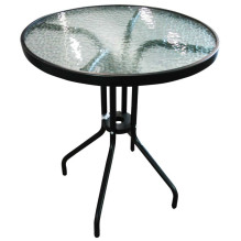 besk BESK Galds 60x70cm metāla ar stikla virsmu besk BESK Galds 60x70cm metāla ar stikla virsmu
