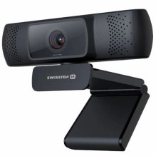 swissten Swissten Full HD internetinė kamera su automatiniu fokusavimu USB 2.0 Juoda swissten Swissten Full HD internetinė kamera su automatiniu fokusavimu USB 2.0 Juoda