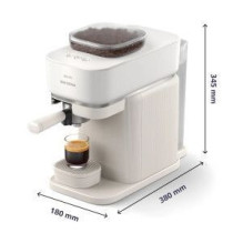 Philips Philips BAR300 / 00 kavos virimo aparatas Pusiau automatinis Espresso aparatas 1,2 L (8720389032066)