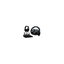 Logitech LOGI G29 EU+G435 Juodasis žaidimų valdiklis Logitech LOGI G29 EU+G435 Juodasis žaidimų valdiklis