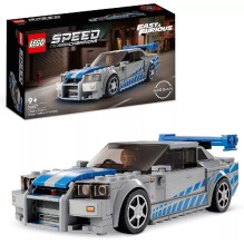 LEGO LEGO Greitis Champions „Nissan Skyline“ GT -R ( R34 ) iš „Too Fast Too Furious“ (76917) LEGO LEGO Greitis Champions „Nissan Skyline“ GT -R ( R34 ) iš „Too Fast Too Furious“ (76917)