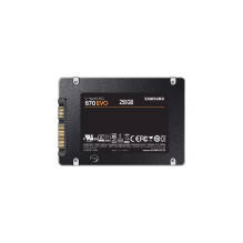 Samsung Samsung SSD 870 EVO 250 GB 2.5 " SSD sąsaja SATA III Įrašymo greitis 530 MB/s Skaitymo greitis 560 MB/s Samsung Samsung SSD 870 EVO 250 GB 2.5 " SSD sąsaja SATA III Įrašymo greitis 530 MB/s Skaitymo greitis 560 MB/s
