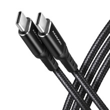 Axagon AXAGON BUCM-CM10AB cabl e USB-C USB-C 1.0m Axagon AXAGON BUCM-CM10AB cabl e USB-C USB-C 1.0m