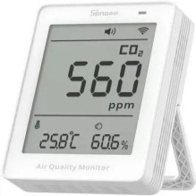 Sonoff Sonoff Air Purifier WiFi LCD Air Quality Meter Sonoff AirGuard CO2 SAWF-08P