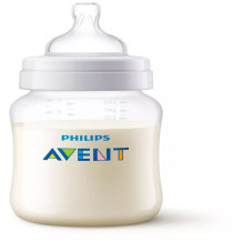 Philips Philips Avent Prieškolinis maitinimo buteliukas, 260 ml, lėtos tėkmės žindukas 1m + SCY103 / 01