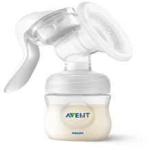 Philips Philips Avent Lotus rankinis krūties siurblys su buteliuku SCF430 / 10 Philips Philips Avent Lotus rankinis krūties siurblys su buteliuku SCF430 / 10
