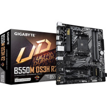 Gigabyte GIGABYTE B550M DS3H R2 Pagrindinė plokštė - AMD Ryzen 5000 procesorių DDR4 5+3 fazių VRM iki 4733MHz 1xPCIe 4.0 Gigabyte GIGABYTE B550M DS3H R2 Pagrindinė plokštė - AMD Ryzen 5000 procesorių DDR4 5+3 fazių VRM iki 4733MHz 1xPCIe 4.0