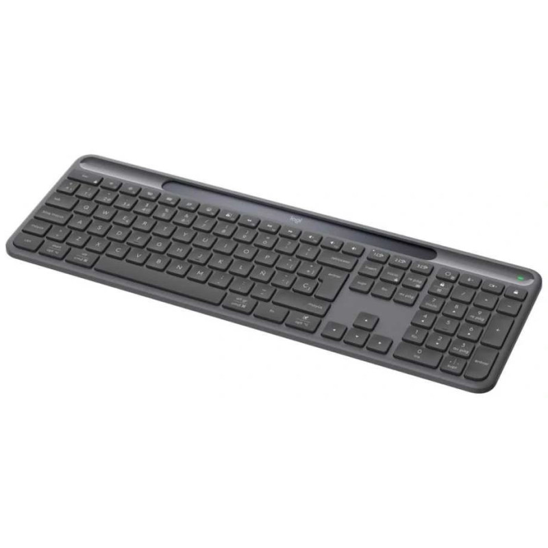 Logitech LOGITECH Slim Solar+ verslui - GRAPHITE - PAN - 2.4GHZ / BT - NORDIC-613 - UNIV 920-0137727 (613)