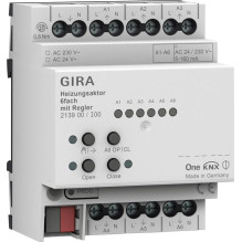 Heater GIRA actuator 6x...